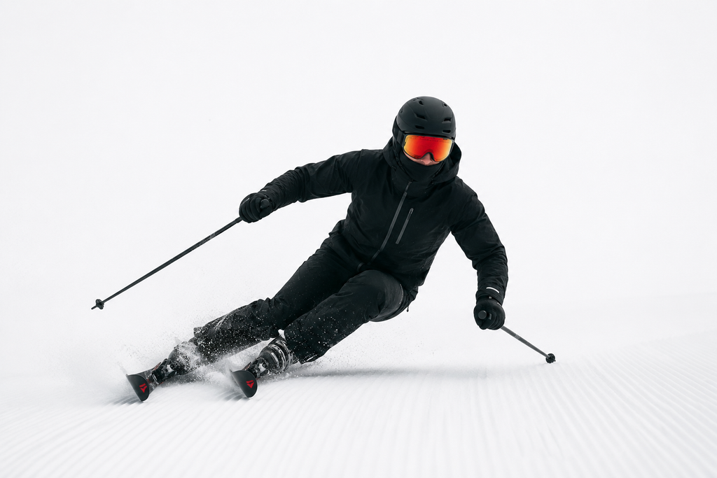 All-mountain Carbon Fiber Ski